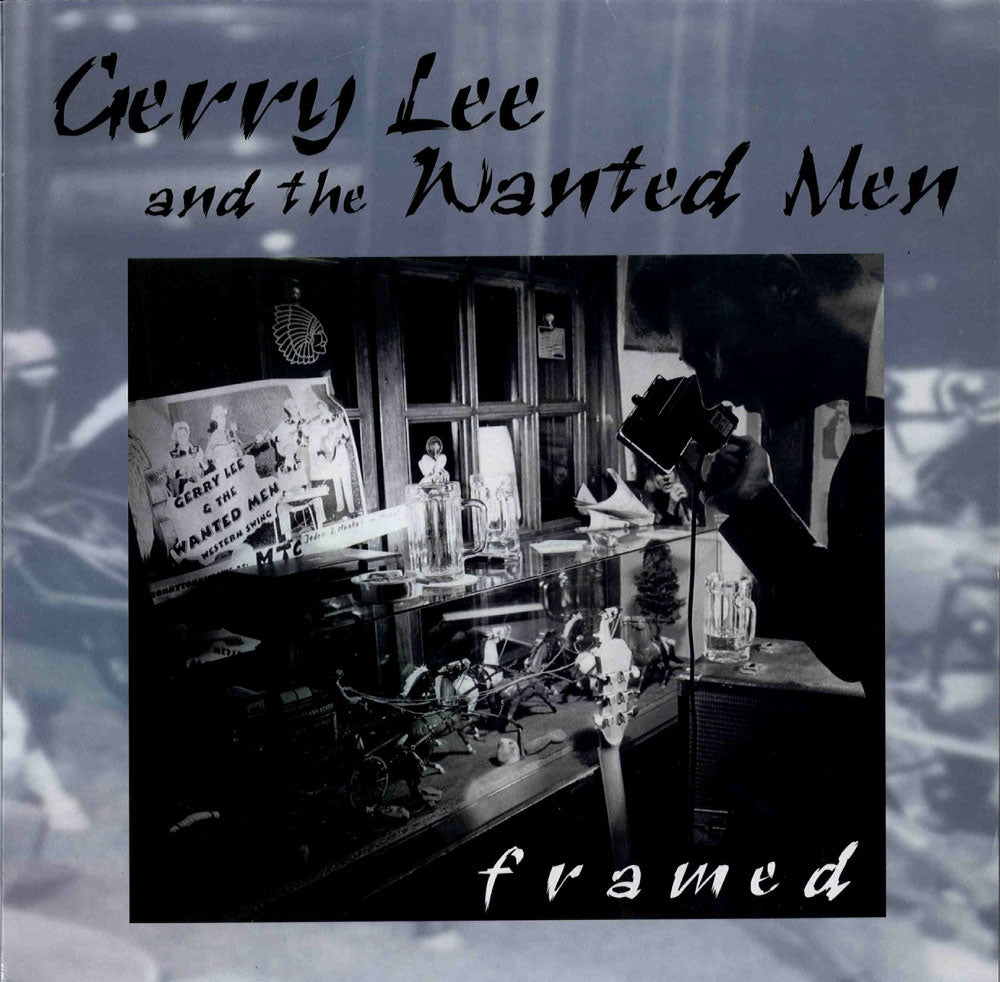 LP - Gerry Lee And The Wanted Men - framed