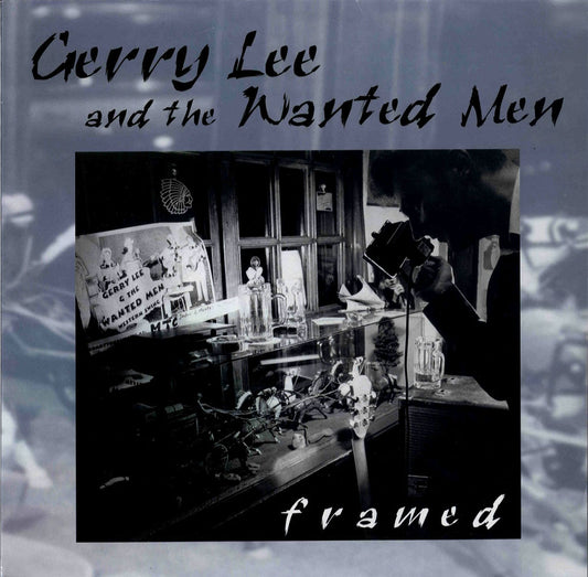 LP - Gerry Lee And The Wanted Men - framed