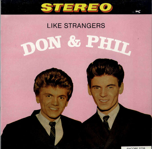 LP - Everly Brothers - Don And Phil - Like Strangers