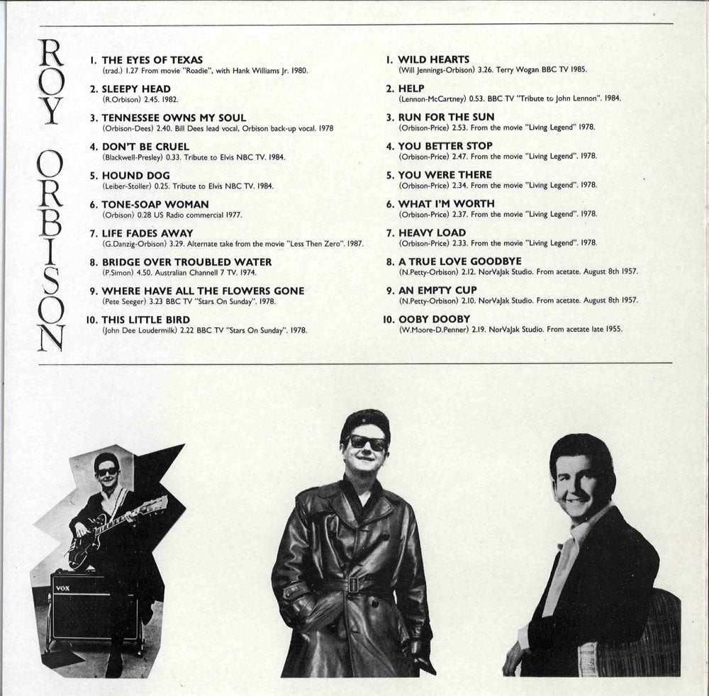 LP - Roy Orbison - Collectors Edition