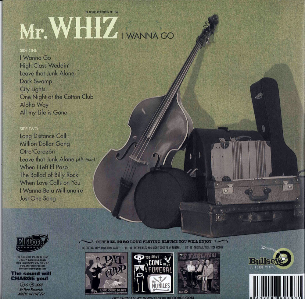 LP - Mr. Whiz - I Wanna Go