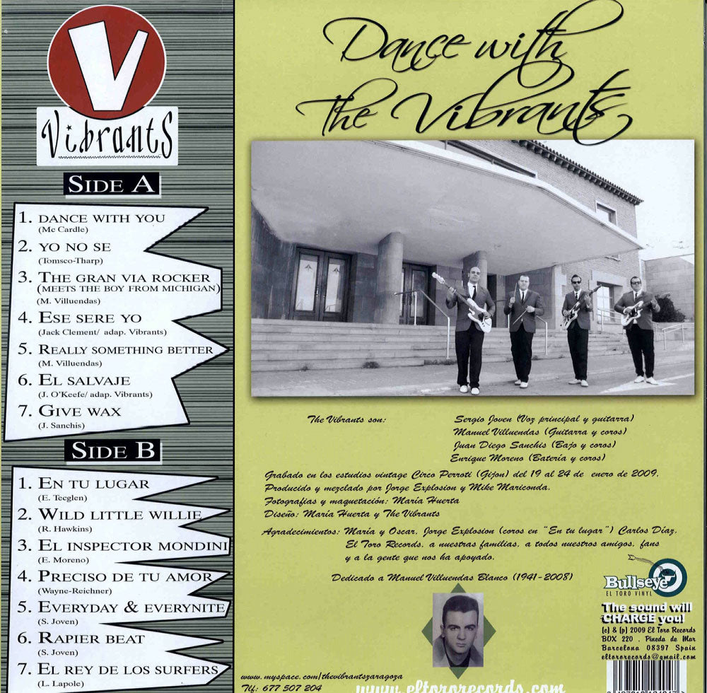 LP - Vibrants - Dance With The Vibrants