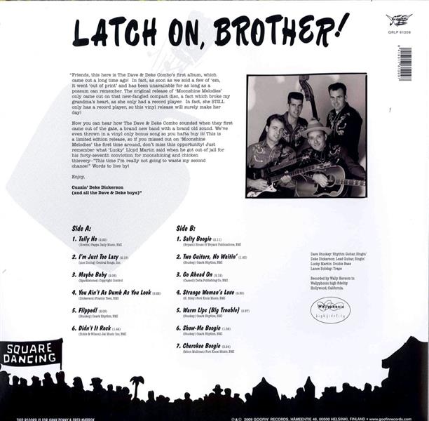 LP - Dave & Deke Combo - Moonshine Melodies