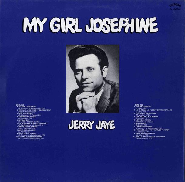 LP - Jerry Jaye - My Girl Josephine