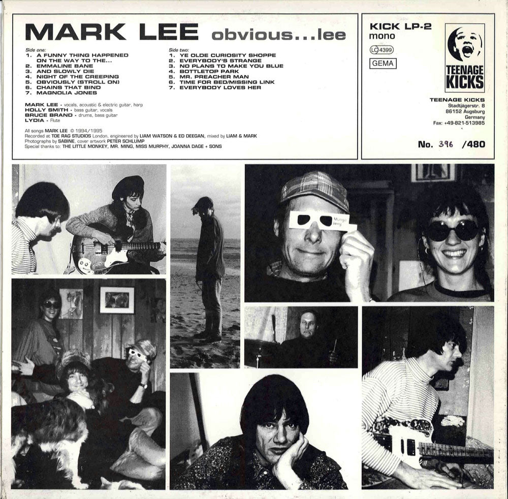 LP - Mark Lee, Obvious...Lee - Teenage Kicks Kick