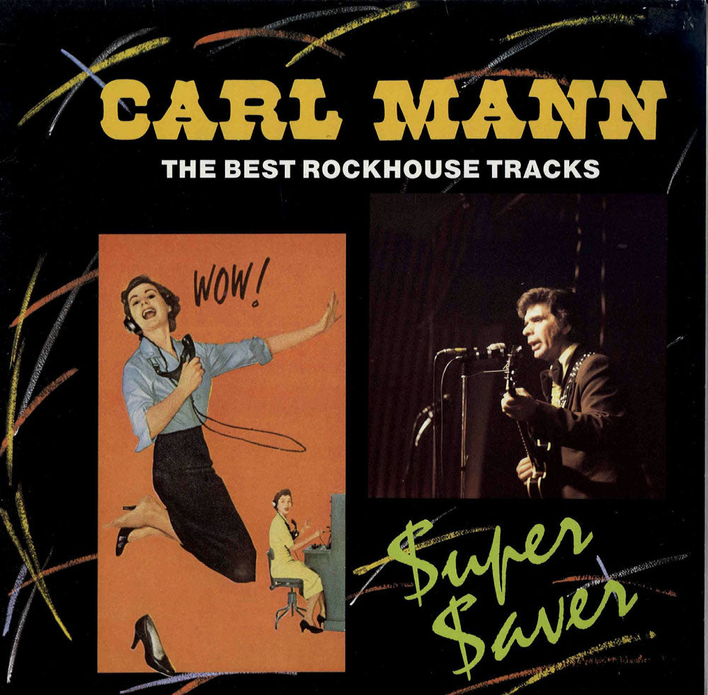 LP - Carl Mann - Best Rockhouse Tracks