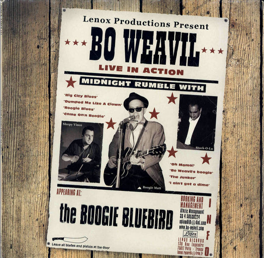 LP - Bo Weavil Blues Band - Midnight Rumble