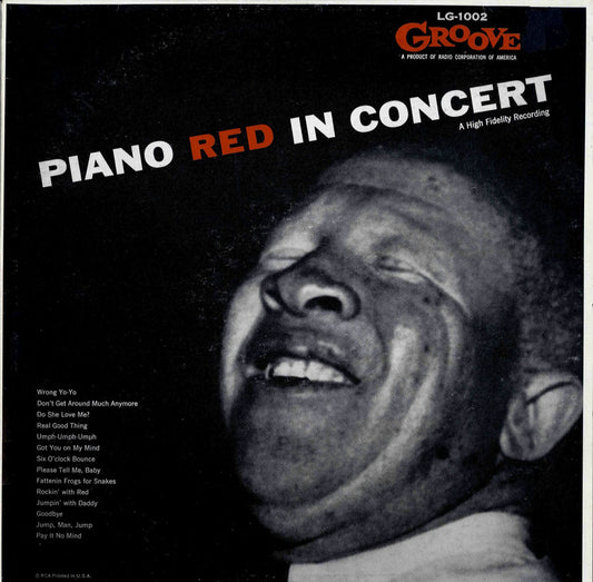 LP - Piano Red - In Concert