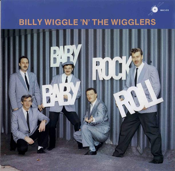 LP - Billy Wiggle & The Wigglers - Baby Rock, Baby Roll