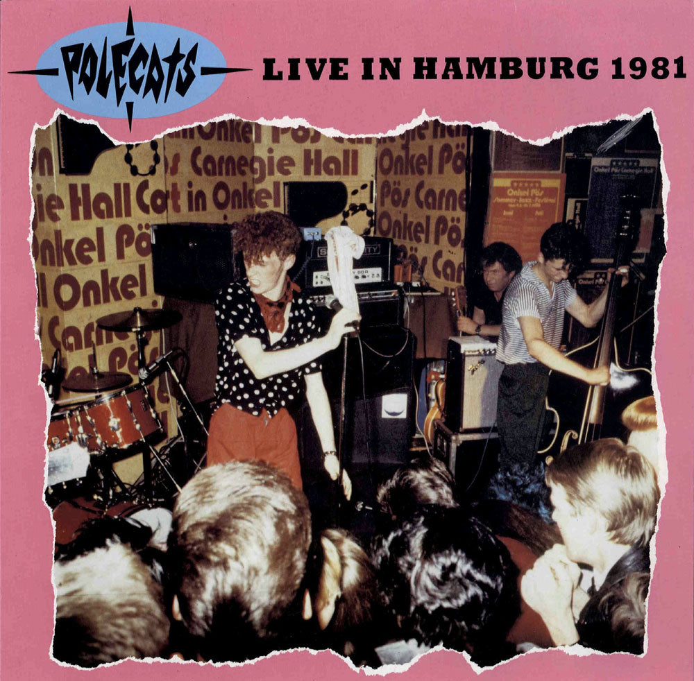 LP - Polecats - Live In Hamburg 1981