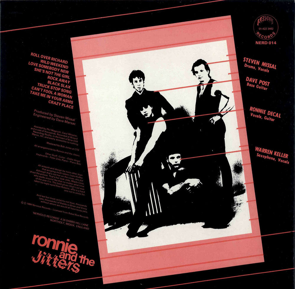 LP - Ronnie & The Jitters - Roll Over