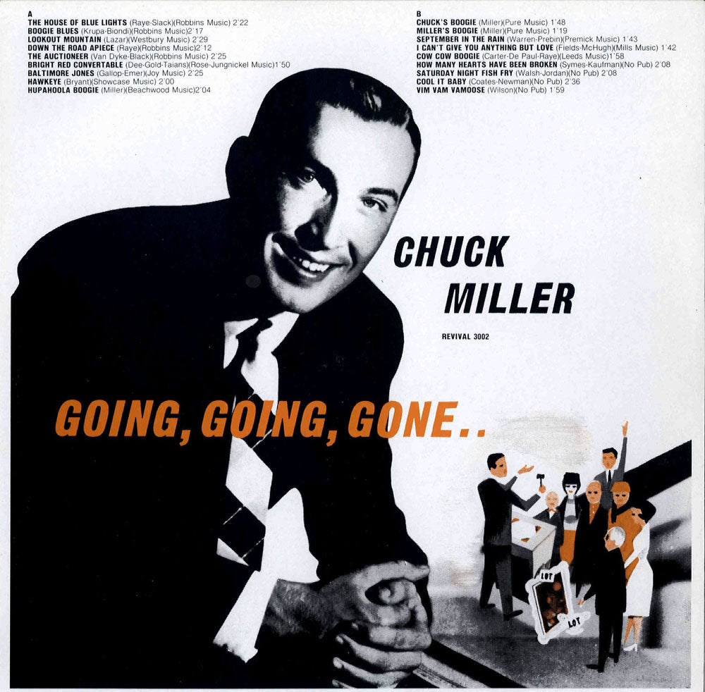 LP - Chuck Miller - Going Going Gone