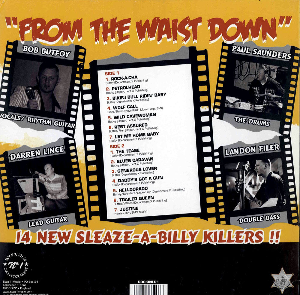 LP - Jack Rabbit Slim - From The Waist Down