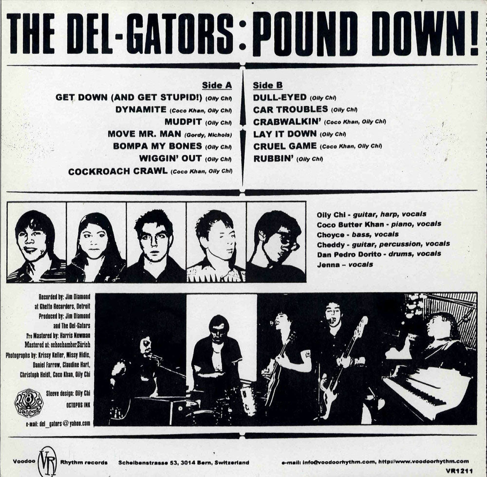 LP - Del Gators - Pound Down