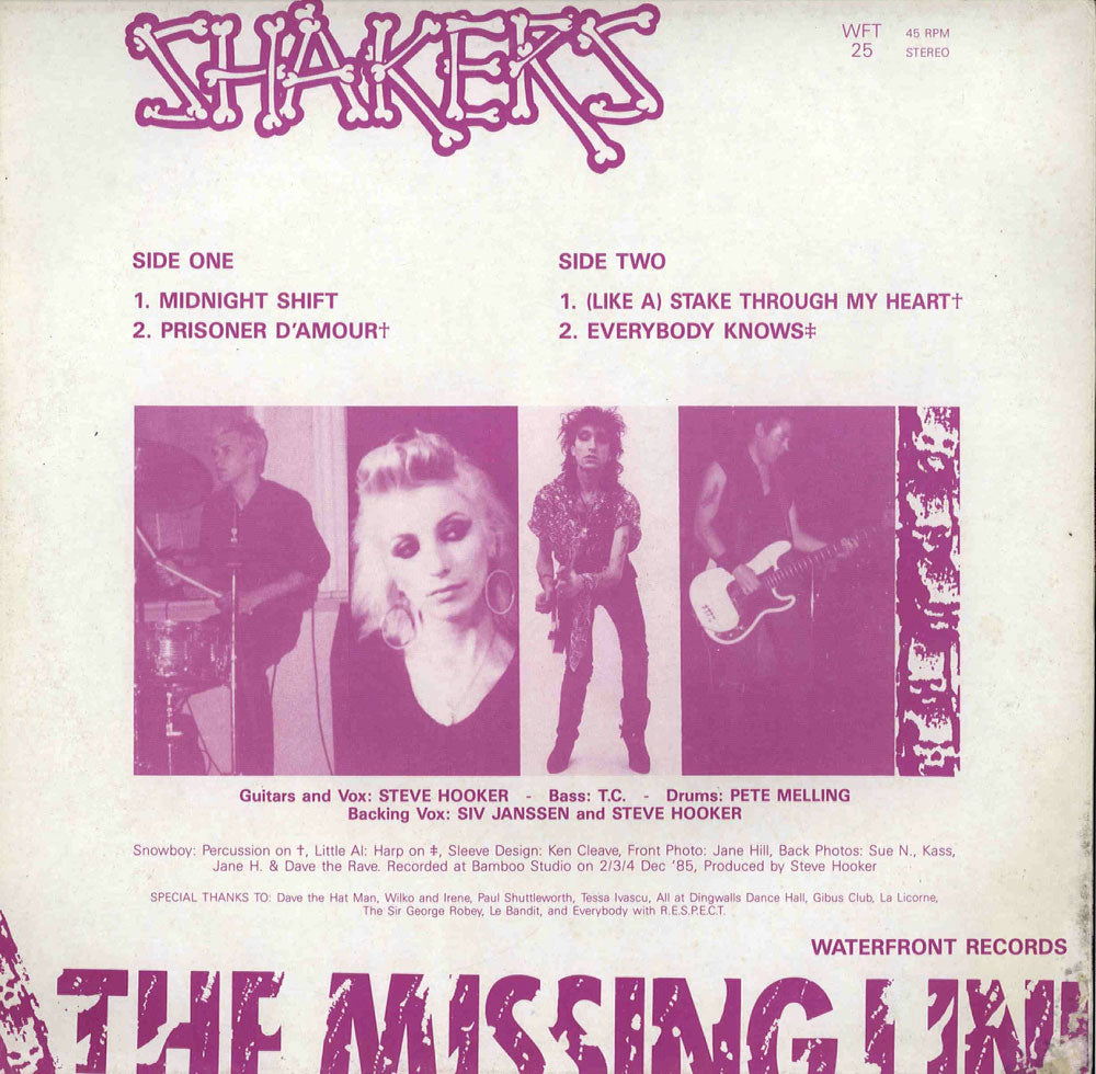 LP - Shakers - The Missing Link Ep