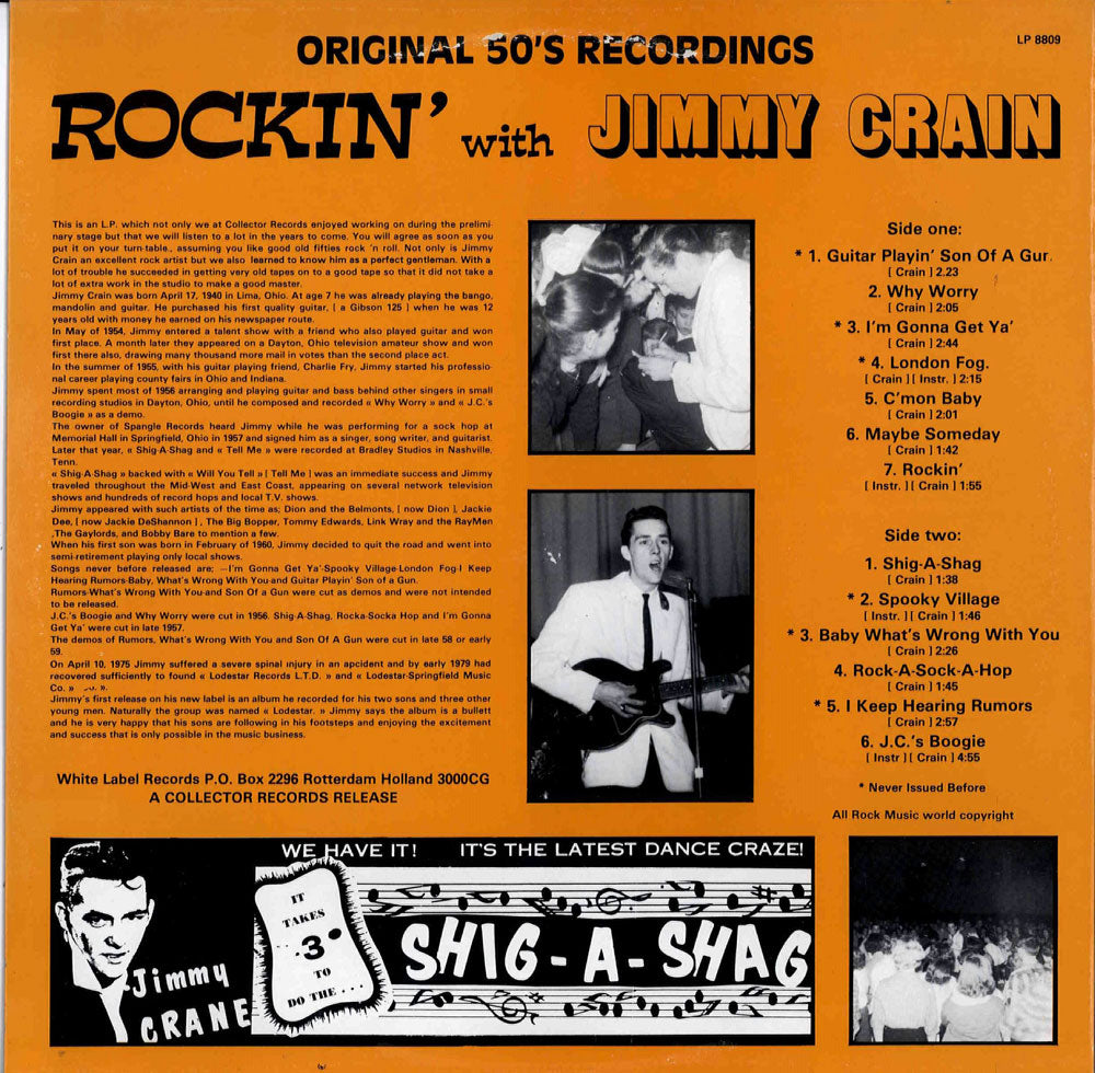 LP - Jimmy Crain - Rockin With