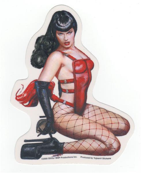 Olivia De Bernardinis Aufkleber - Corset Betty