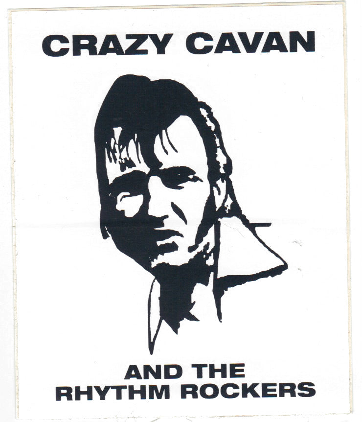 Aufkleber - Crazy Cavan and the Rhythm Rockers