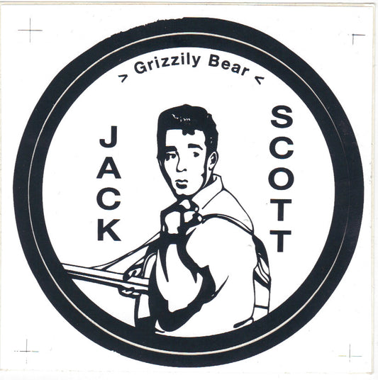 Aufkleber - Jack Scott - Grizzly Bear