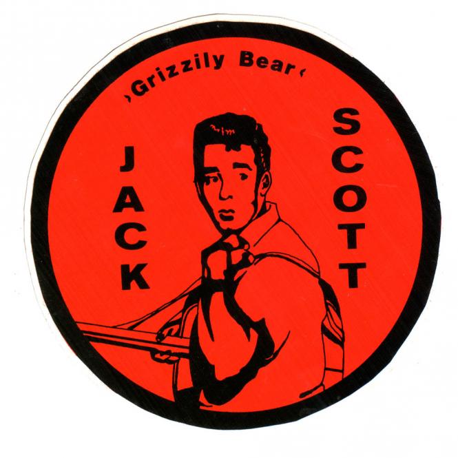 Aufkleber - Jack Scott - Grizzly Bear