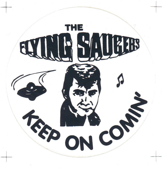 Aufkleber - Flying Saucers - Keep on Comin