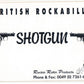 Aufkleber - Shotgun - British Rockabilly