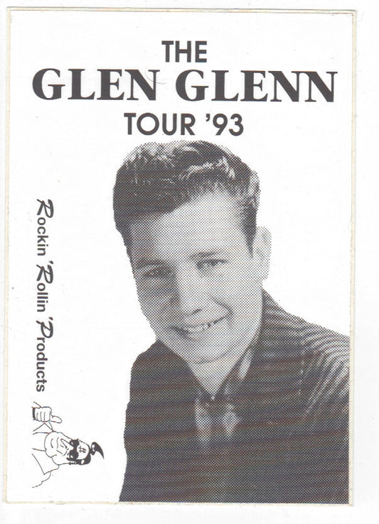 Aufkleber - Glen Glenn - Tour '93