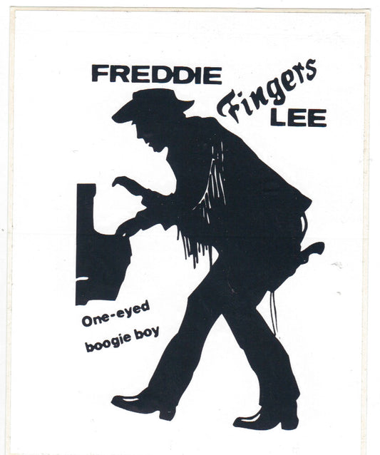 Aufkleber - Freddie Fingers Lee