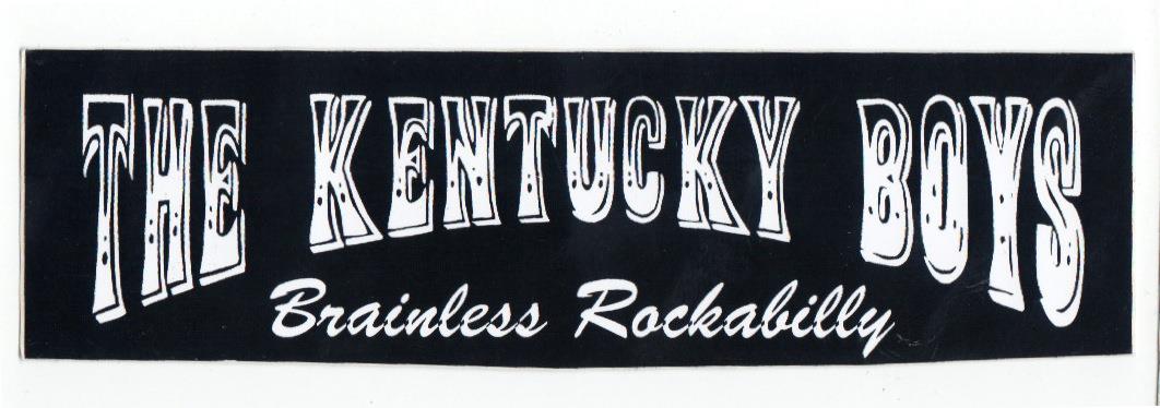 Aufkleber - The Kentucky Boys, s/w