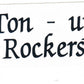 Aufkleber - Ton-Up Rockers