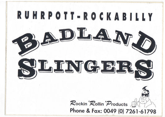 Aufkleber - Badland Slingers