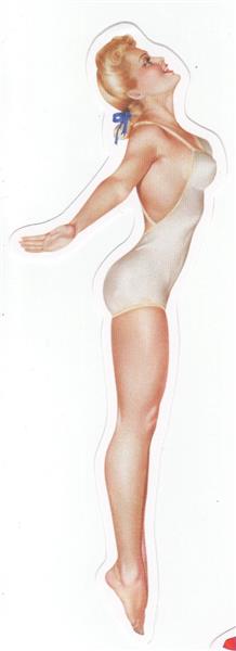 Pin Up Girl Aufkleber - Retro Pin Up 5