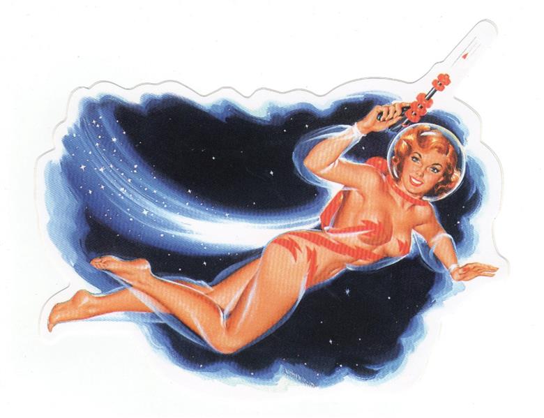 Pin Up Girl Aufkleber - Retro Pin Up 20