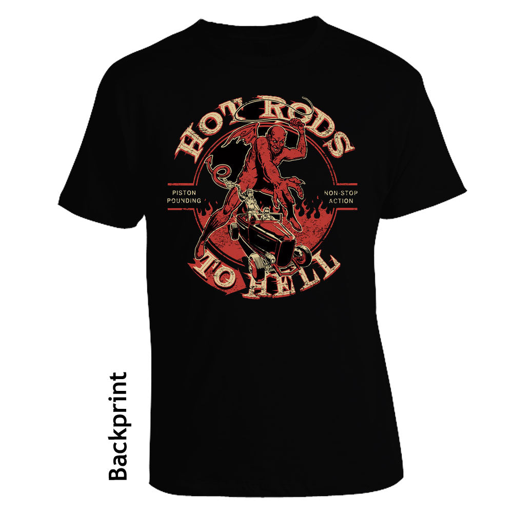T-Shirt - Hot Rod To Hell