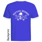 Ringer-Shirt - Walldorf Weekender Skull, Hellblau