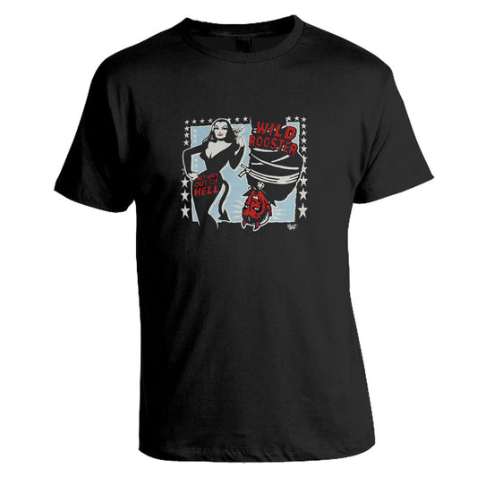 T-Shirt - Wild Rooster - No Way Out Of Hell