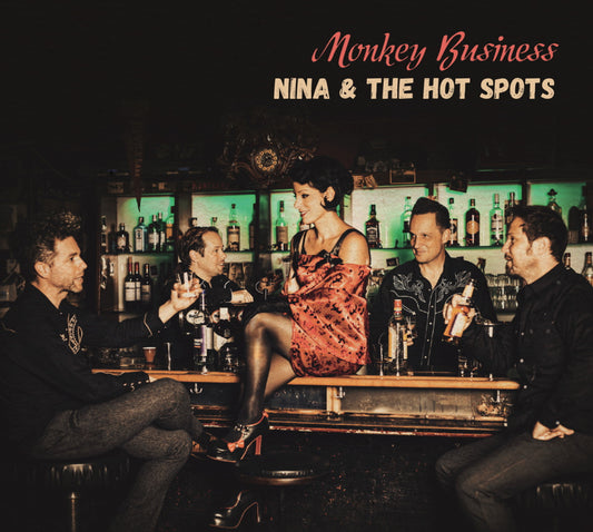 CD - Nina & The Hot Spots - Monkey Business