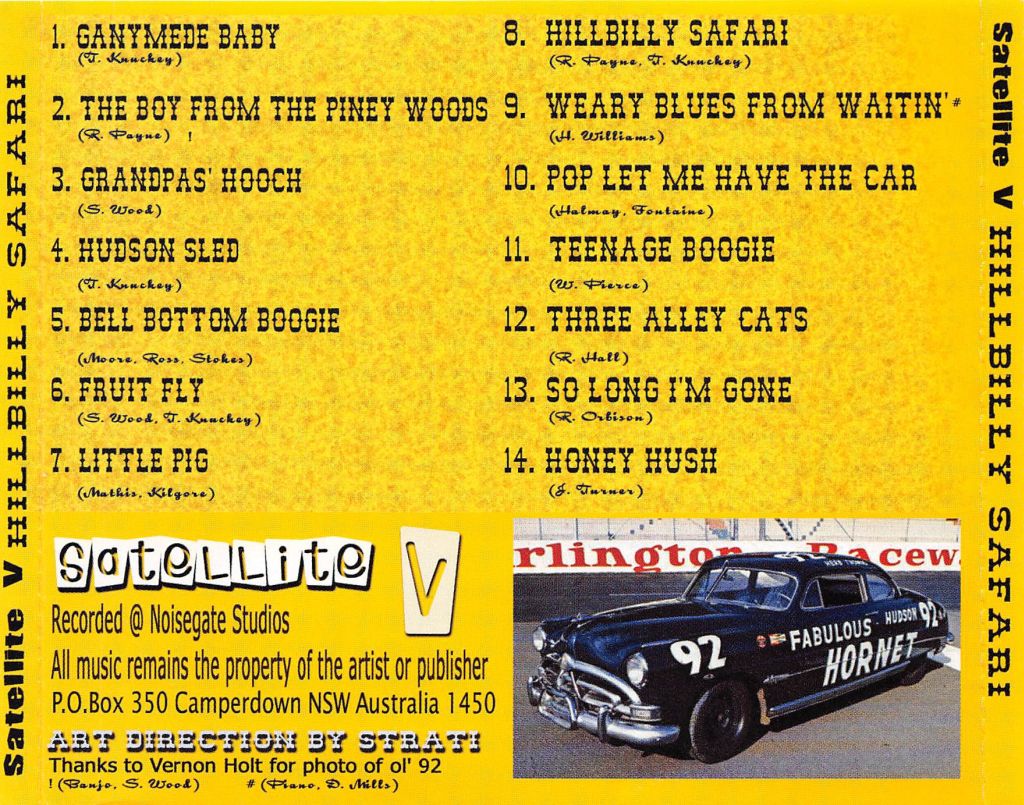 CD - Satellite V - Hillbilly Safari