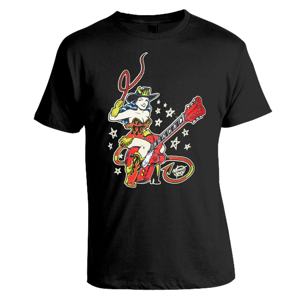 T-shirt Posterpop - Vince Ray - Guitar Girl