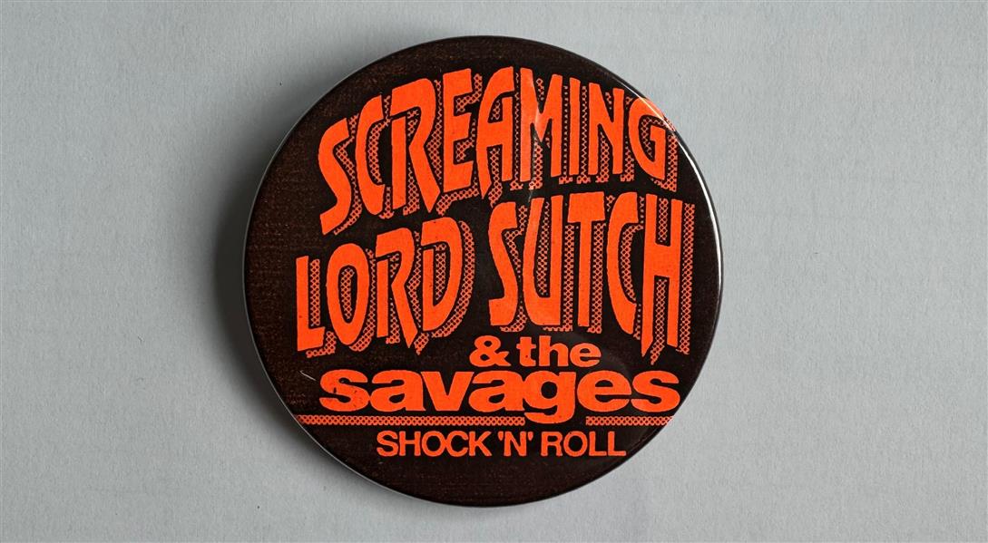 Button Groß - Screaming Lord Sutch & The Savages