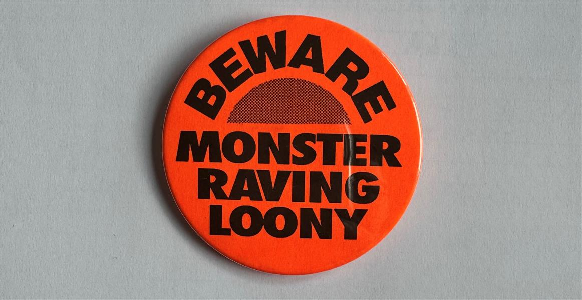 Button Groß - Screaming Lord Sutch - Beware Monster Raving Loony