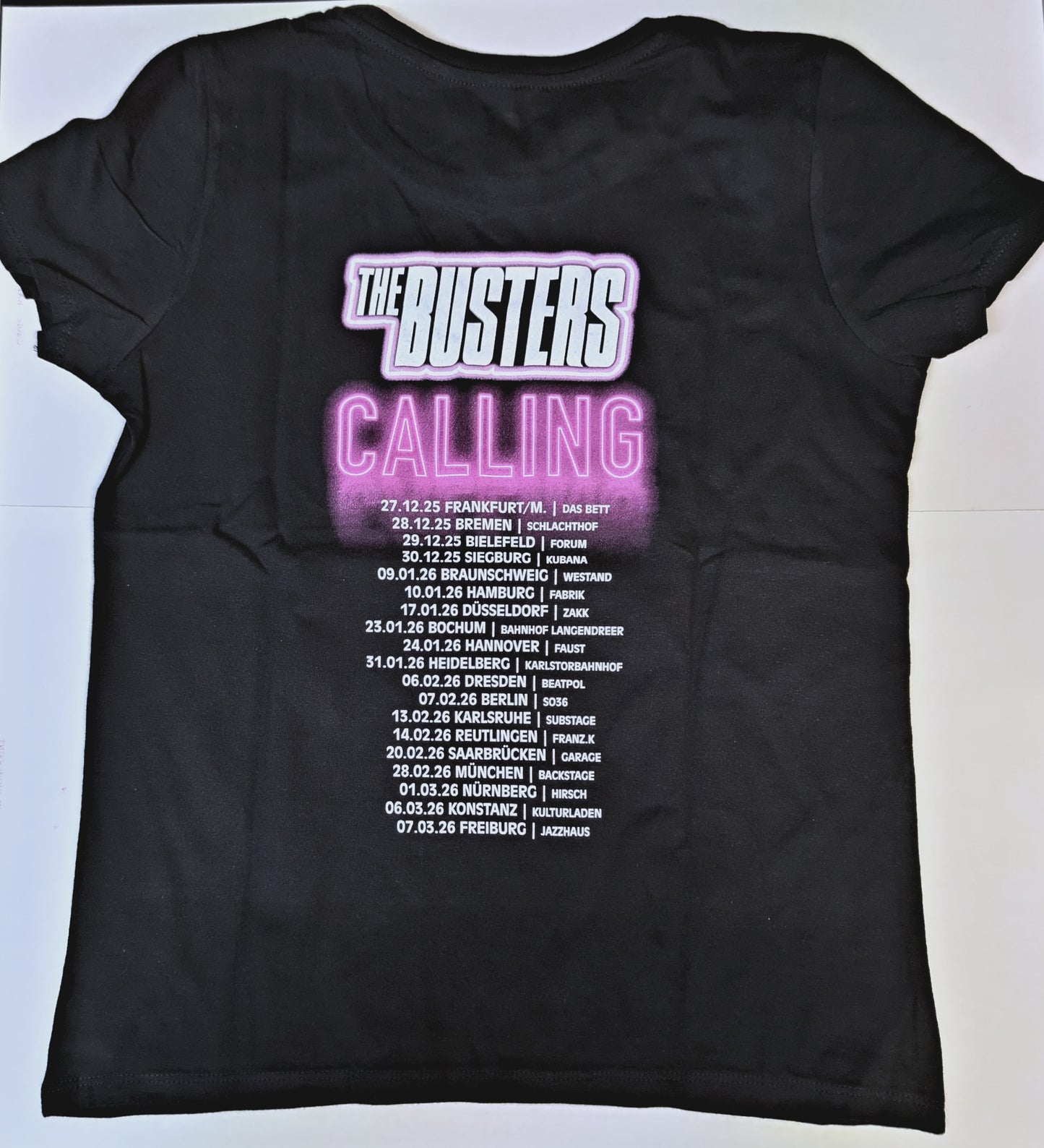 Girl-Shirt - Busters - Calling Tourshirt