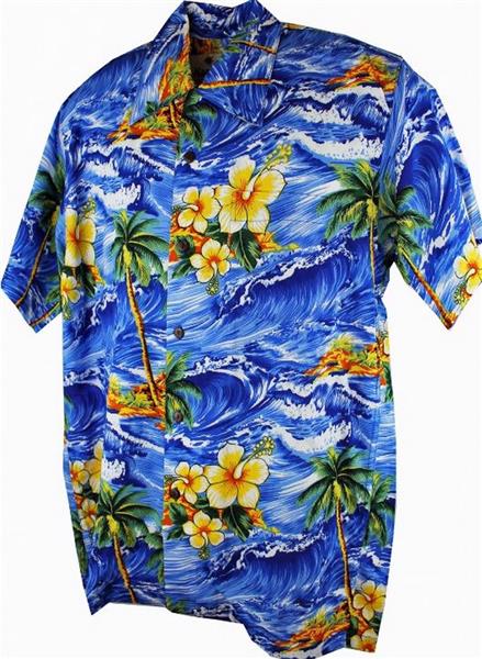Hawaii - Shirt - Panama Blue