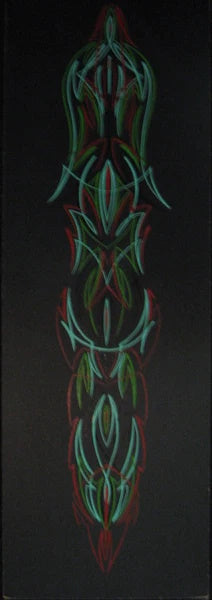 Holz-Panelen - Pinstriping 3