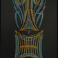 Holz-Panelen - Pinstriping 2