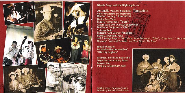 CD - Wheels Fargo & The Nightingale - Songs Of Calico