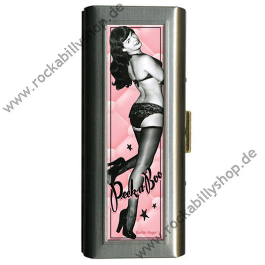 Tampon Box - Bettie Page - Peek-a-Boo! Pin Up