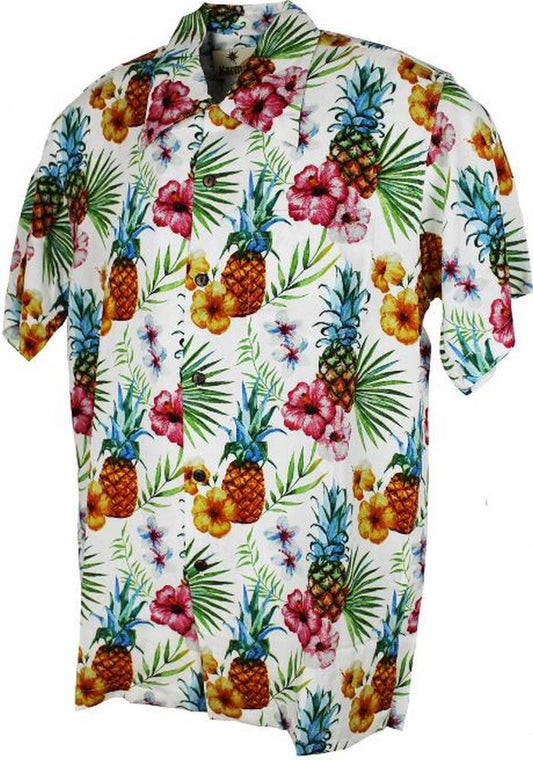 Hawaii - Shirt - Pineapple Off White