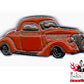 Hot Rod Pin - Street Rodder, Braun