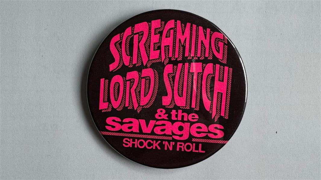 Button Groß - Screaming Lord Sutch & The Savages